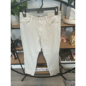 Women's J.Jill Authentic Fit Ankle Jeans Size 6 Beige